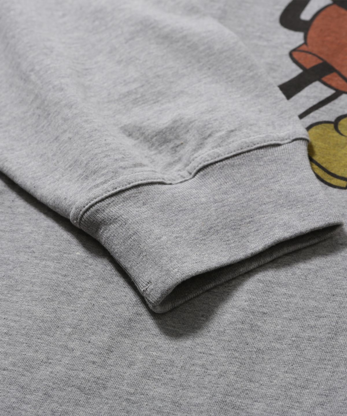 모이프(MOIF) [SS26] CLASSIC MICKEY L/S TEE (M) / HEATHER GRAY