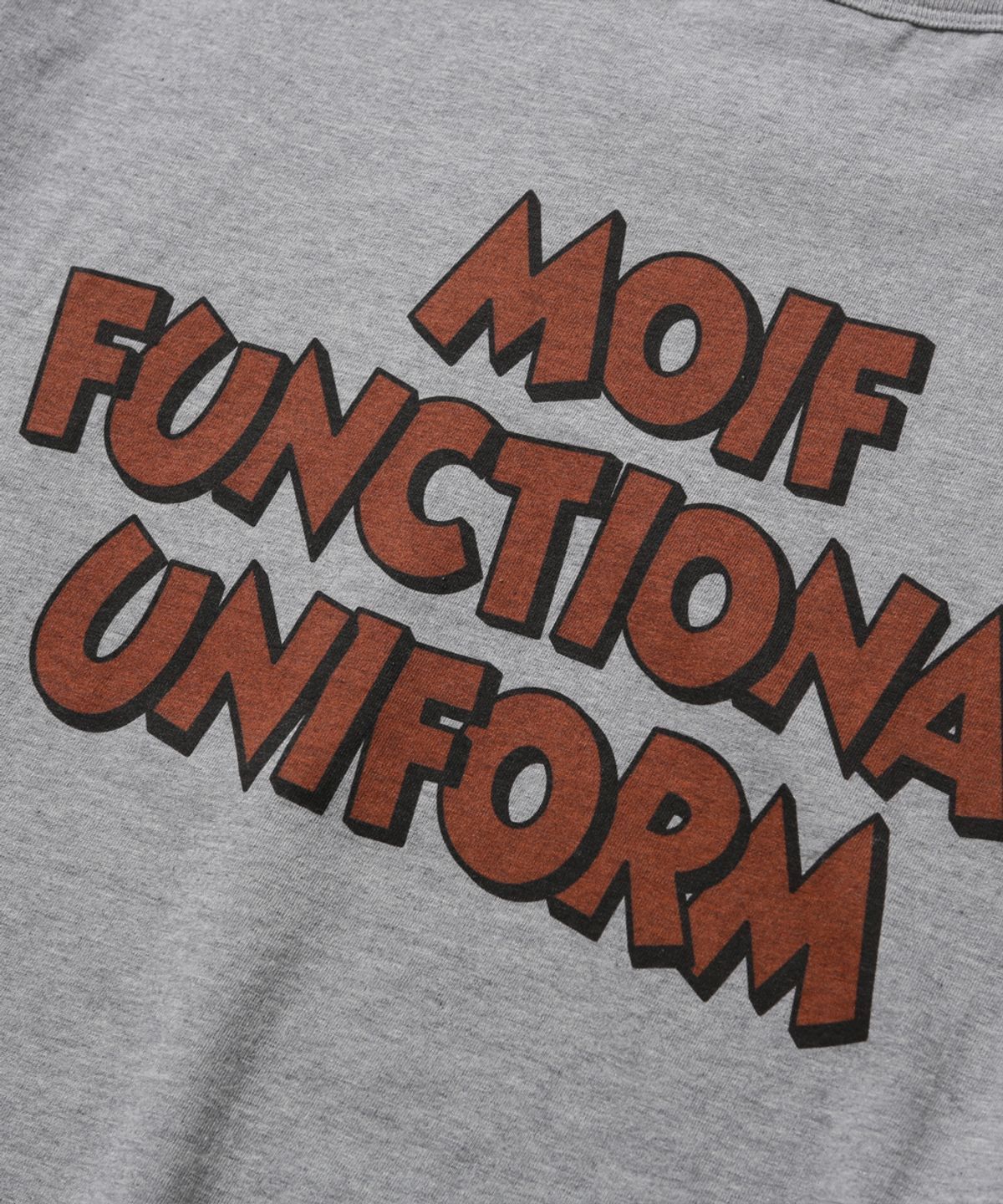 모이프(MOIF) [SS26] CLASSIC MICKEY L/S TEE (M) / HEATHER GRAY
