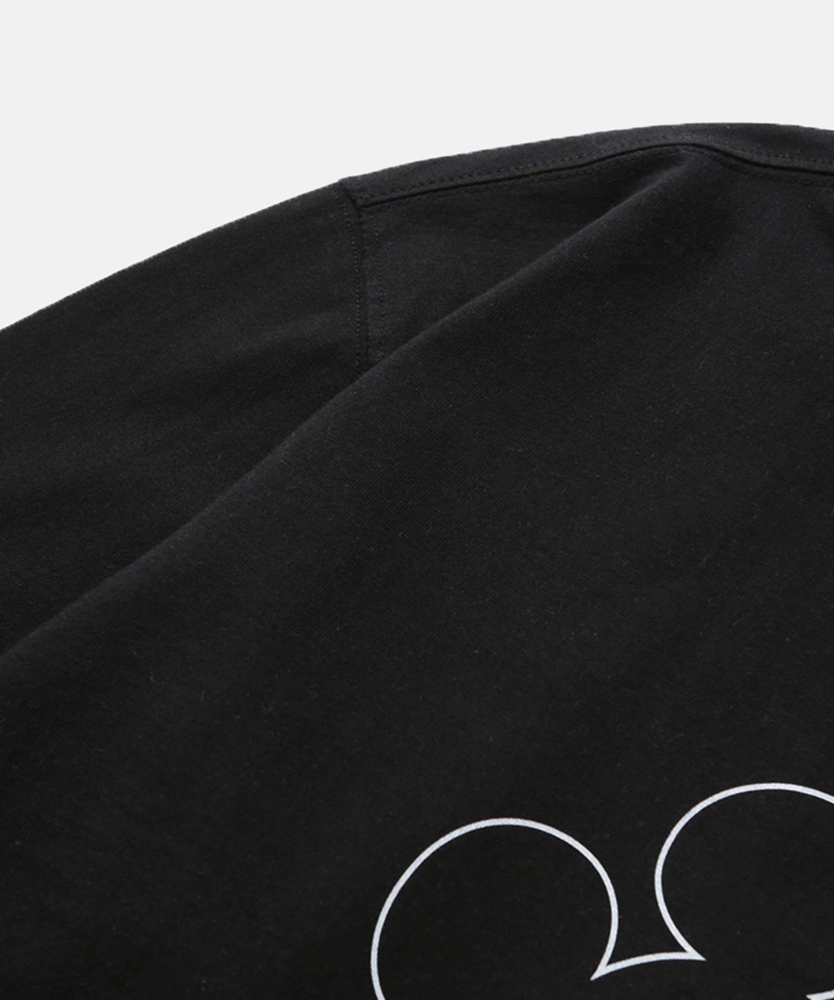 모이프(MOIF) [SS26] CLASSIC MICKEY L/S TEE (Ｍ) / BLACK