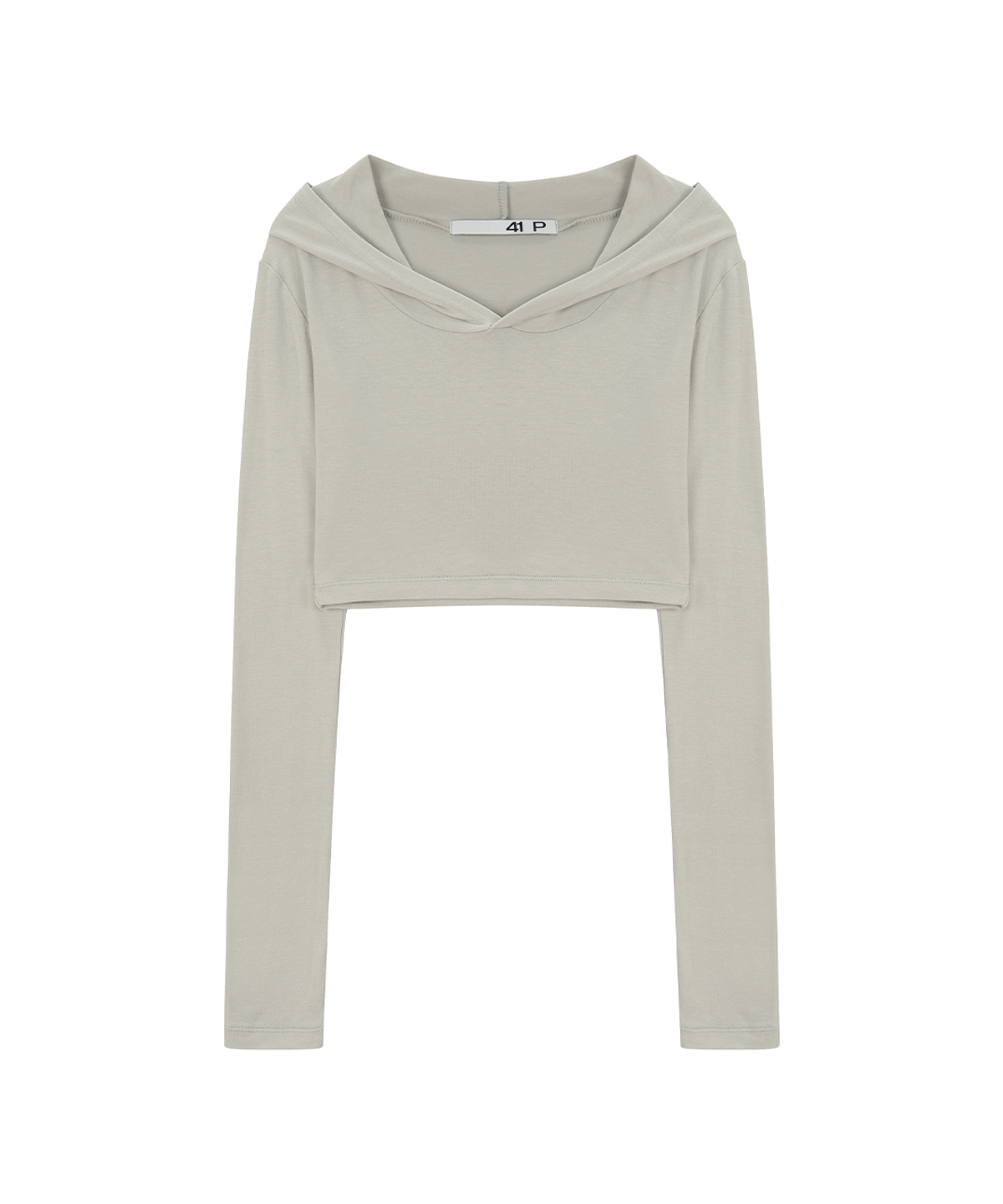 사일프레이(41PRAY) Layered Bolero  Long Sleeve / Warm Grey