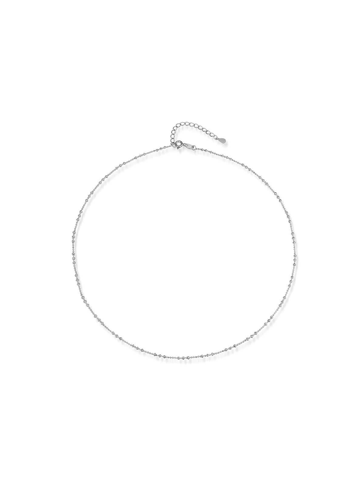 이너프(ENUFF) (silver 925) Gleamy pebble necklace