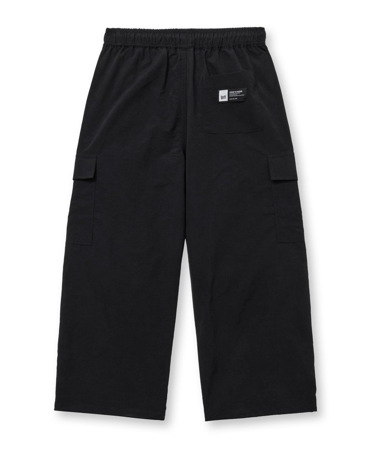 브라운브레스 키즈(BROWNBREATH KIDS) KIDS TAG CARGO PANTS - BLACK