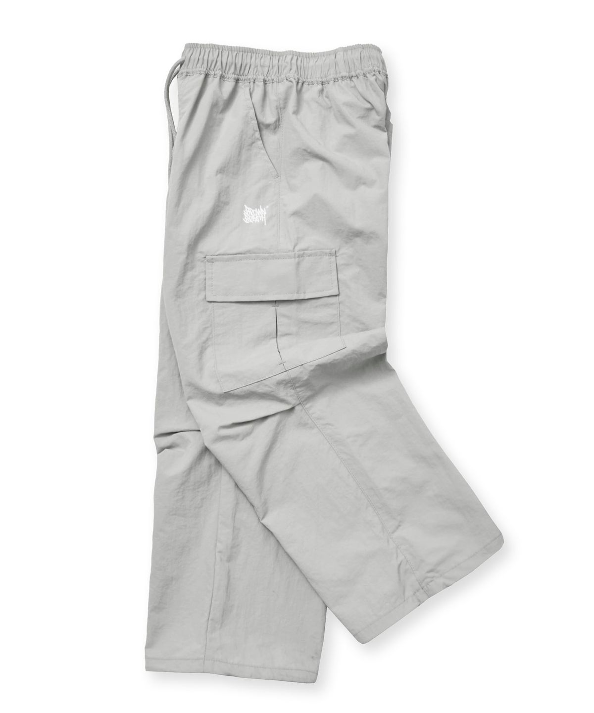 브라운브레스 키즈(BROWNBREATH KIDS) KIDS TAG CARGO PANTS - LIGHT GREY