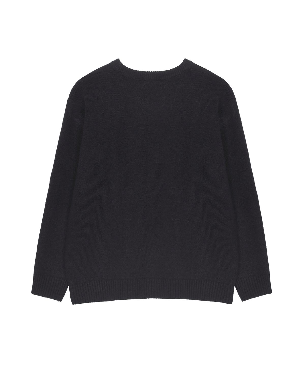 닉앤니콜(NICK&NICOLE) BUTTERFLY PATCH ROUND KNIT_2 COLOR