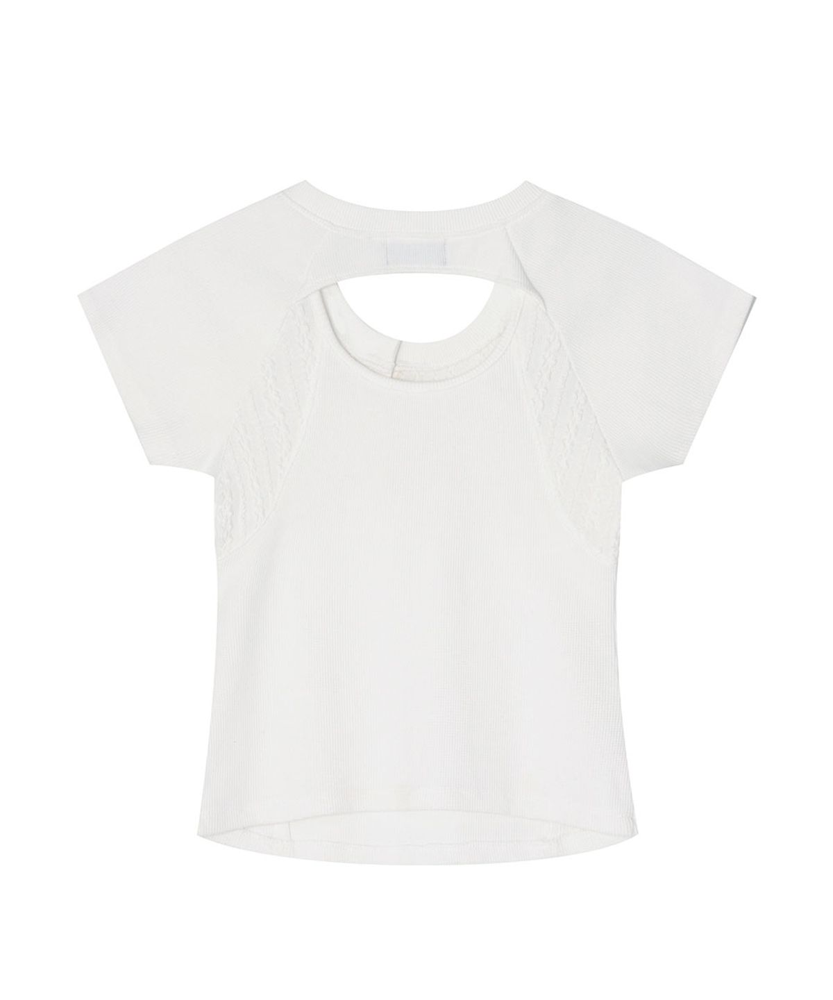 디프런티스(DIFFERENTIS) Henley Waffle Top (IV)