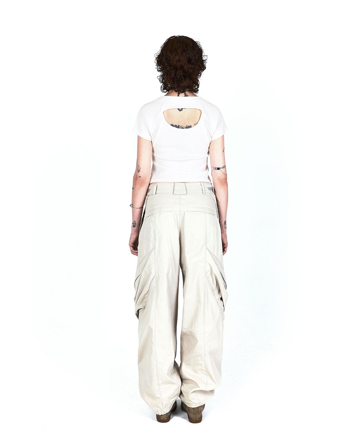 디프런티스(DIFFERENTIS) Henley Waffle Top (IV)
