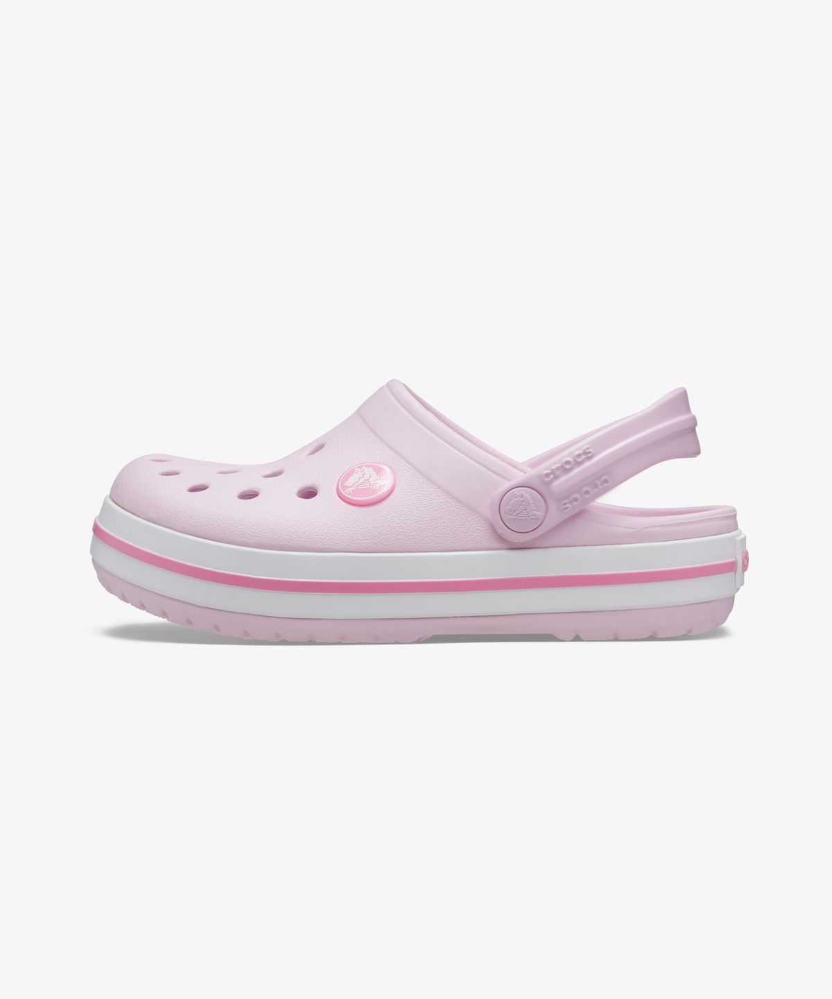 크록스키즈(CROCS KIDS) 크록밴드 클로그 토들러 - 발레리나 핑크 / 207005-6GD