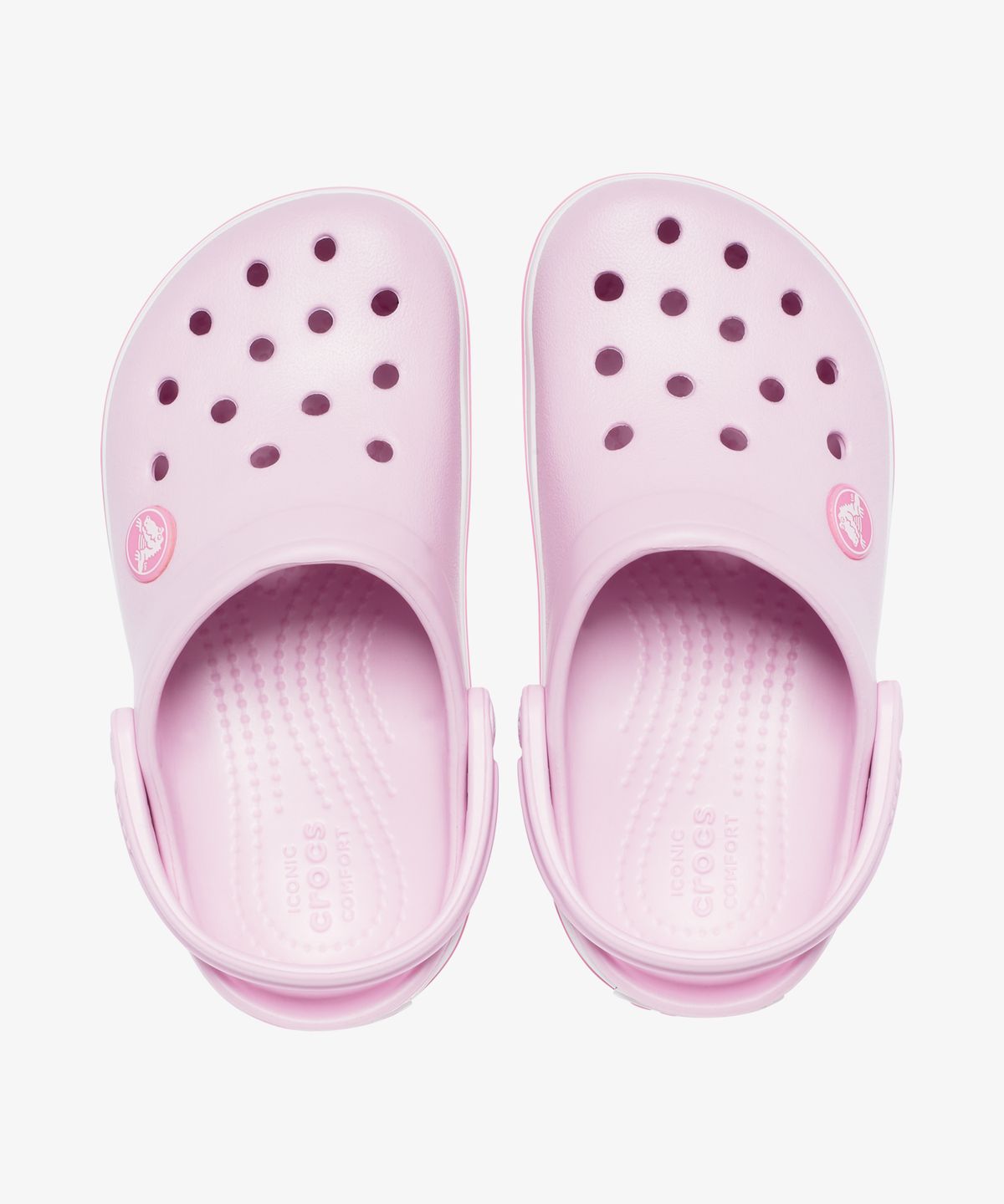 크록스키즈(CROCS KIDS) 크록밴드 클로그 토들러 - 발레리나 핑크 / 207005-6GD
