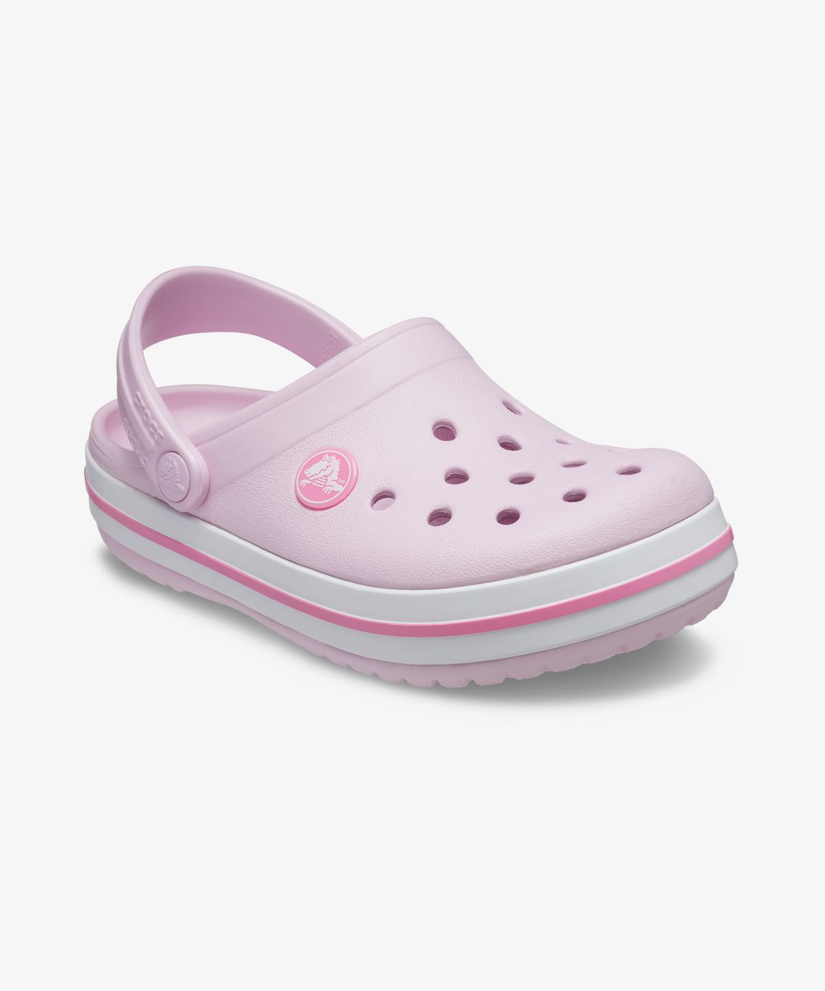 크록스키즈(CROCS KIDS) 크록밴드 클로그 키즈 - 발레리나 핑크 / 207006-6GD
