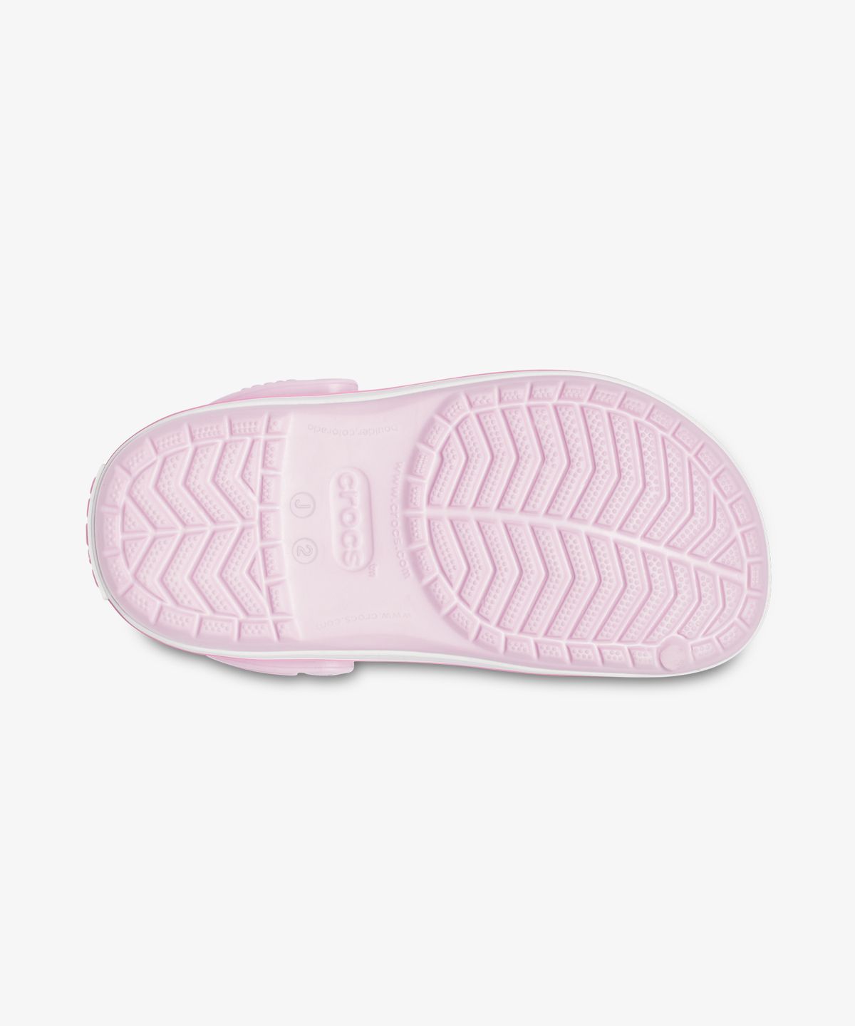 크록스키즈(CROCS KIDS) 크록밴드 클로그 키즈 - 발레리나 핑크 / 207006-6GD