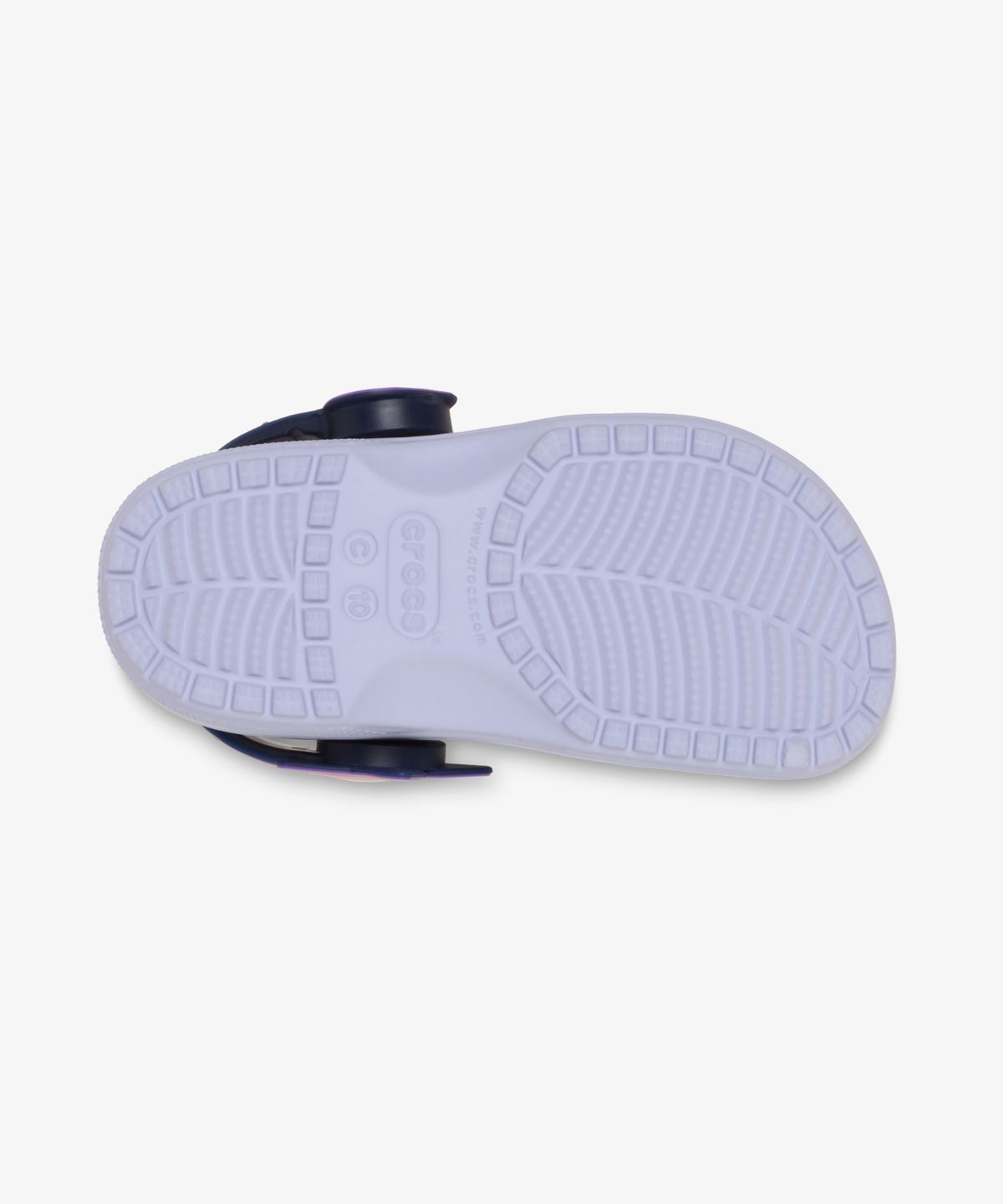 크록스키즈(CROCS KIDS) 클래식 이매지네이션 라이트 백스트랩 클로그 토들러 - 프로스티드 그레이프 / 211892-5BO