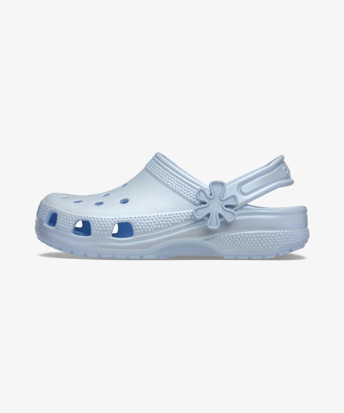 크록스키즈(CROCS KIDS) 클래식 펄 샤인 클로그 키즈 - 블루 프로스티드 / 212814-4WK