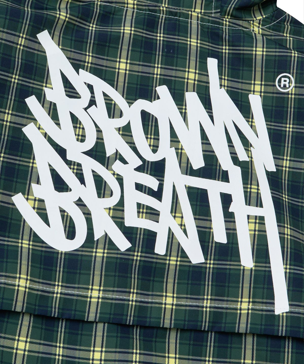브라운브레스 키즈(BROWNBREATH KIDS) KIDS TAG CHECK WINDBREAKER - GREEN