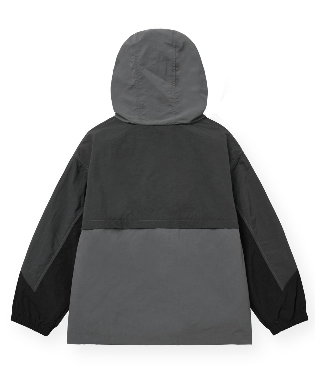 브라운브레스 키즈(BROWNBREATH KIDS) KIDS BB COLOR BLOCK WINDBREAKER - GREY