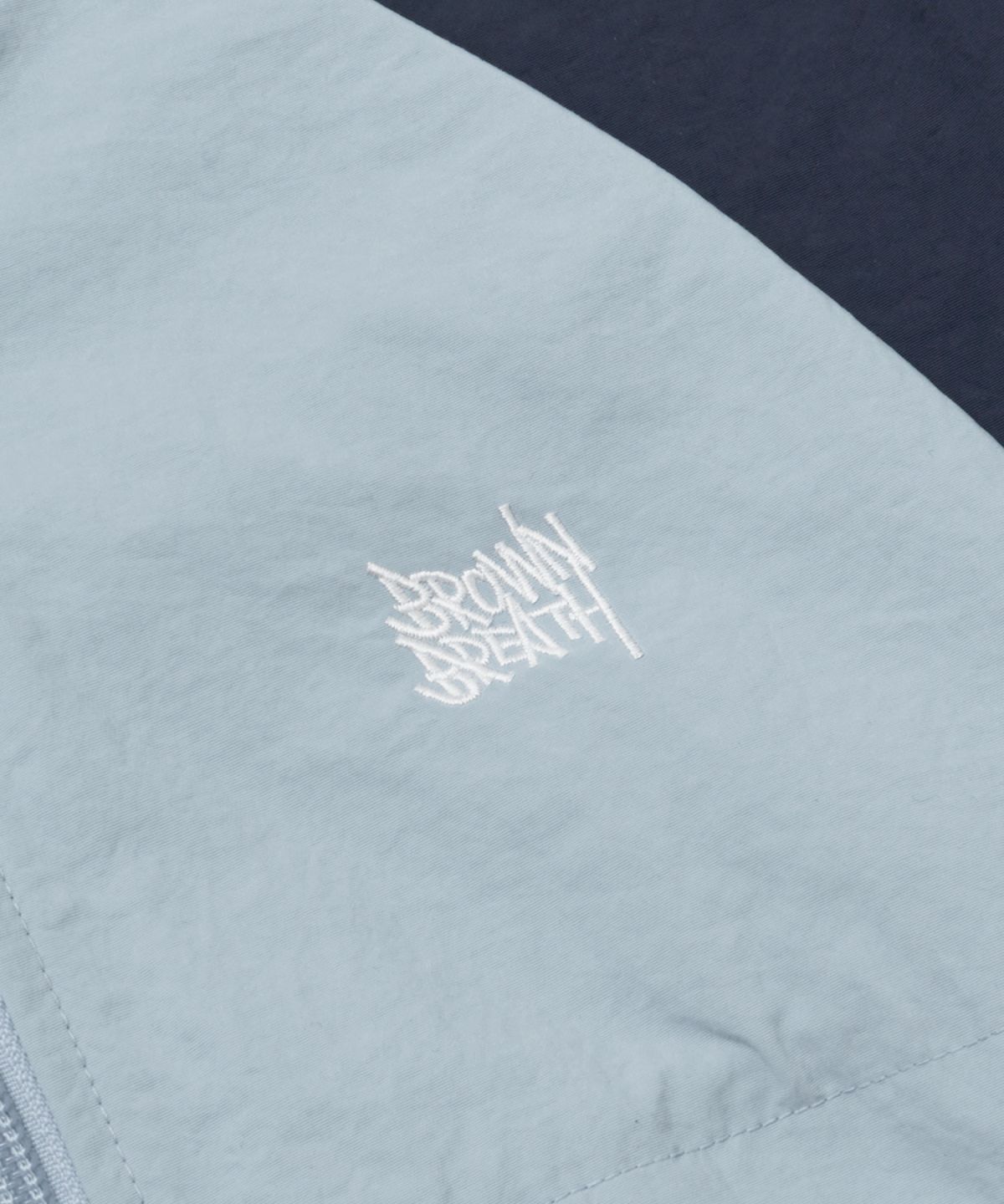 브라운브레스 키즈(BROWNBREATH KIDS) KIDS BB COLOR BLOCK WINDBREAKER - LIGHT BLUE