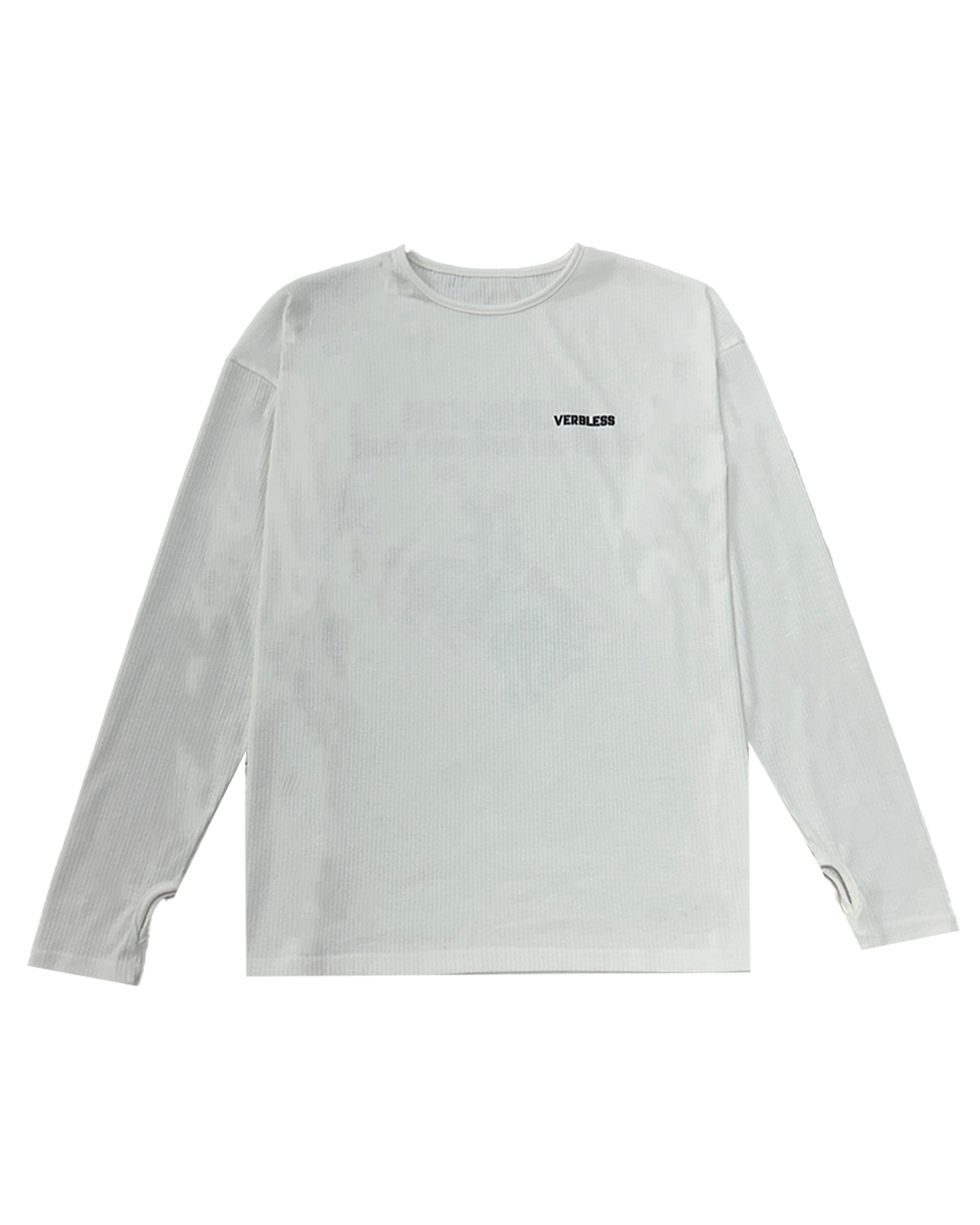 베르브리스(VERBLESS) 트레이닝 러닝 클럽 롱슬리브 (white)