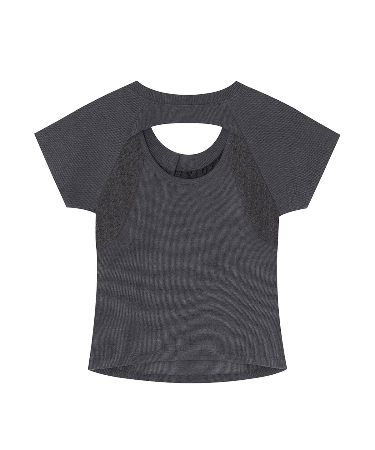 디프런티스(DIFFERENTIS) Henley Waffle Top (CH)
