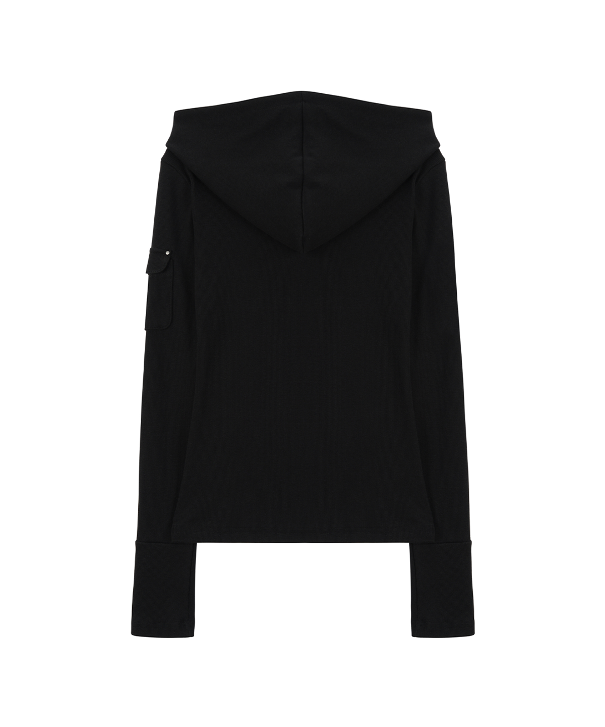 사일프레이(41PRAY) Half-Zip Hoodie / Black