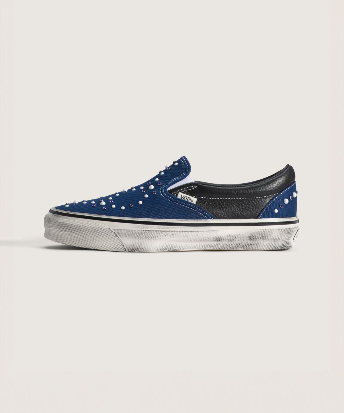 반스(VANS) 프리미엄 클래식 슬립온 98 LX - (펄라이즈드) 인디고 / VN000D9PIND1