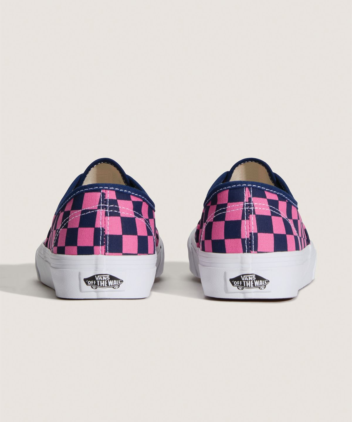 반스(VANS) 어센틱 - (체커보드) 딥 인디고:핑크 피즈 / VN000EAD1VZ1
