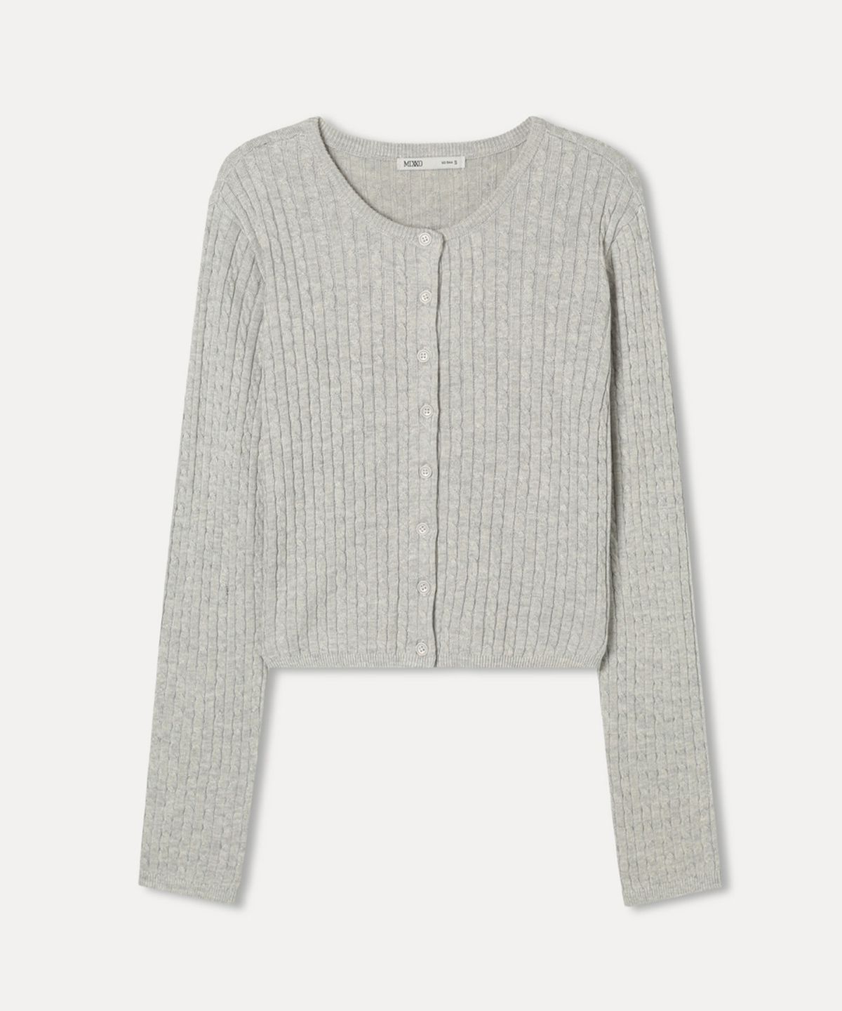 미쏘(MIXXO) 케이블 가디건 RE CKF908T_MIWCKG32QT