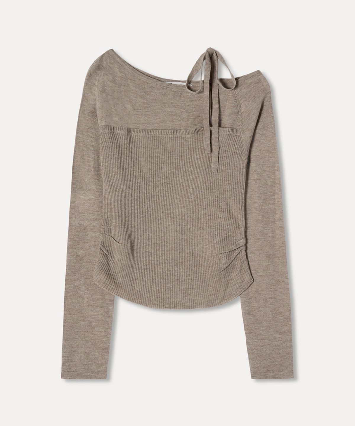 미쏘(MIXXO) 리본 원숄더 풀오버 RE KAF939T_MIWKAG34QT