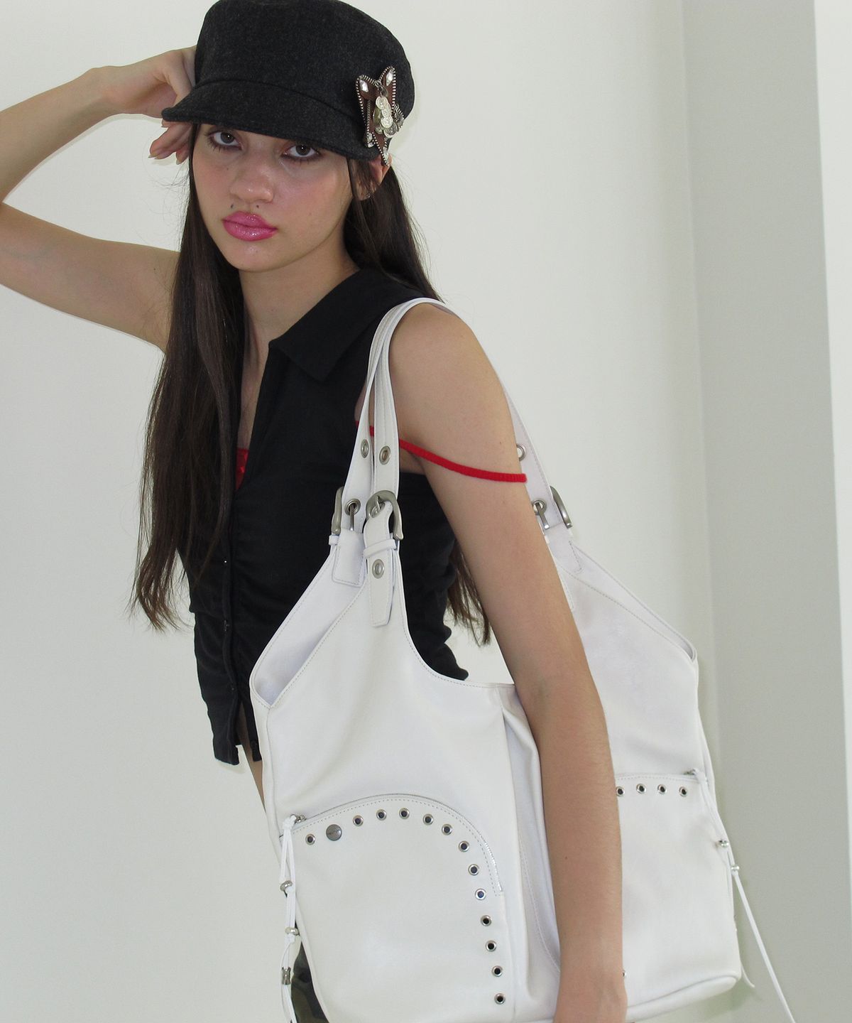여밈(YEOMIM) verso bag (cream)