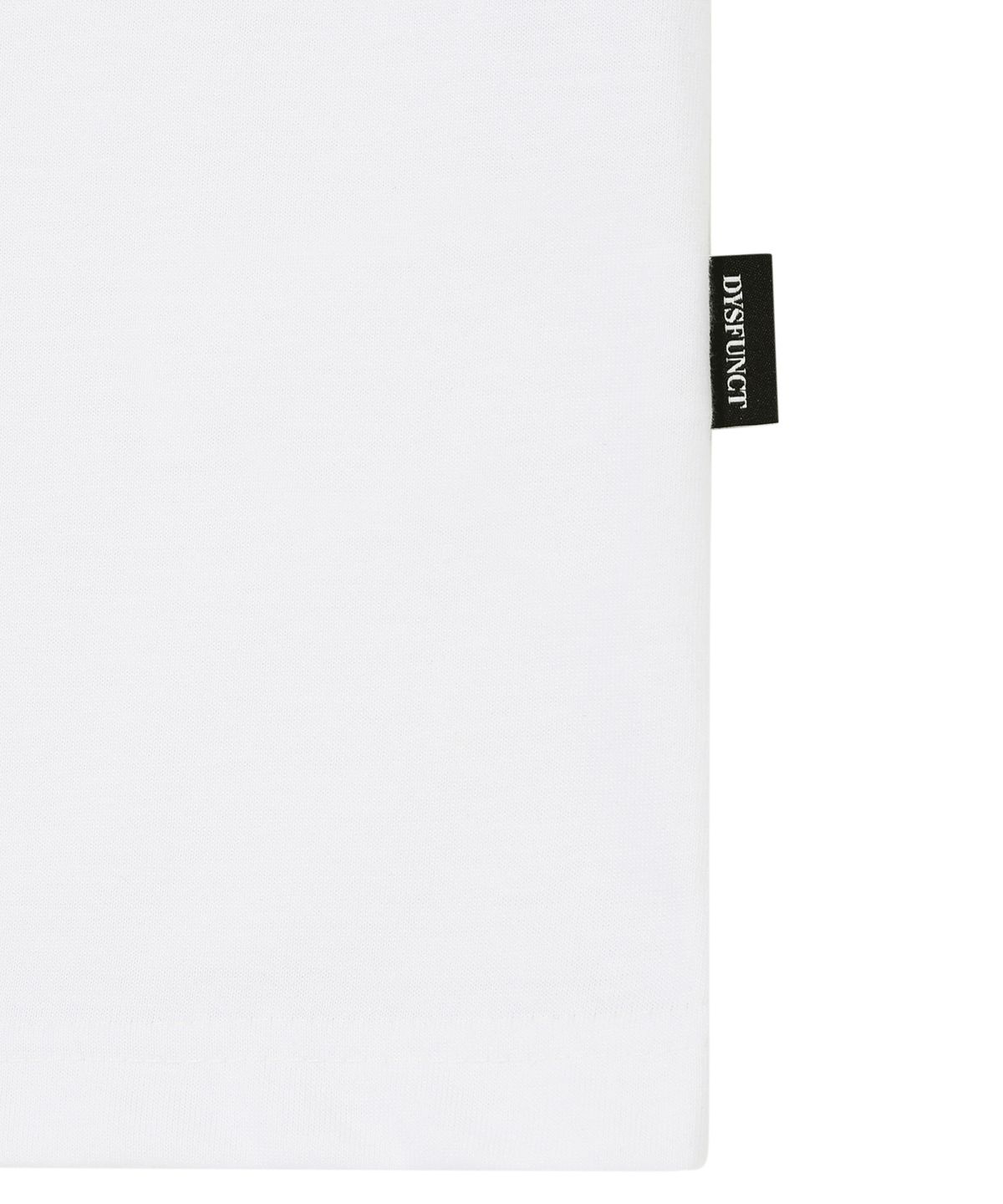 디스펑트(DYSFUNCT) DIZZY WARNING T-SHIRT(WHITE)