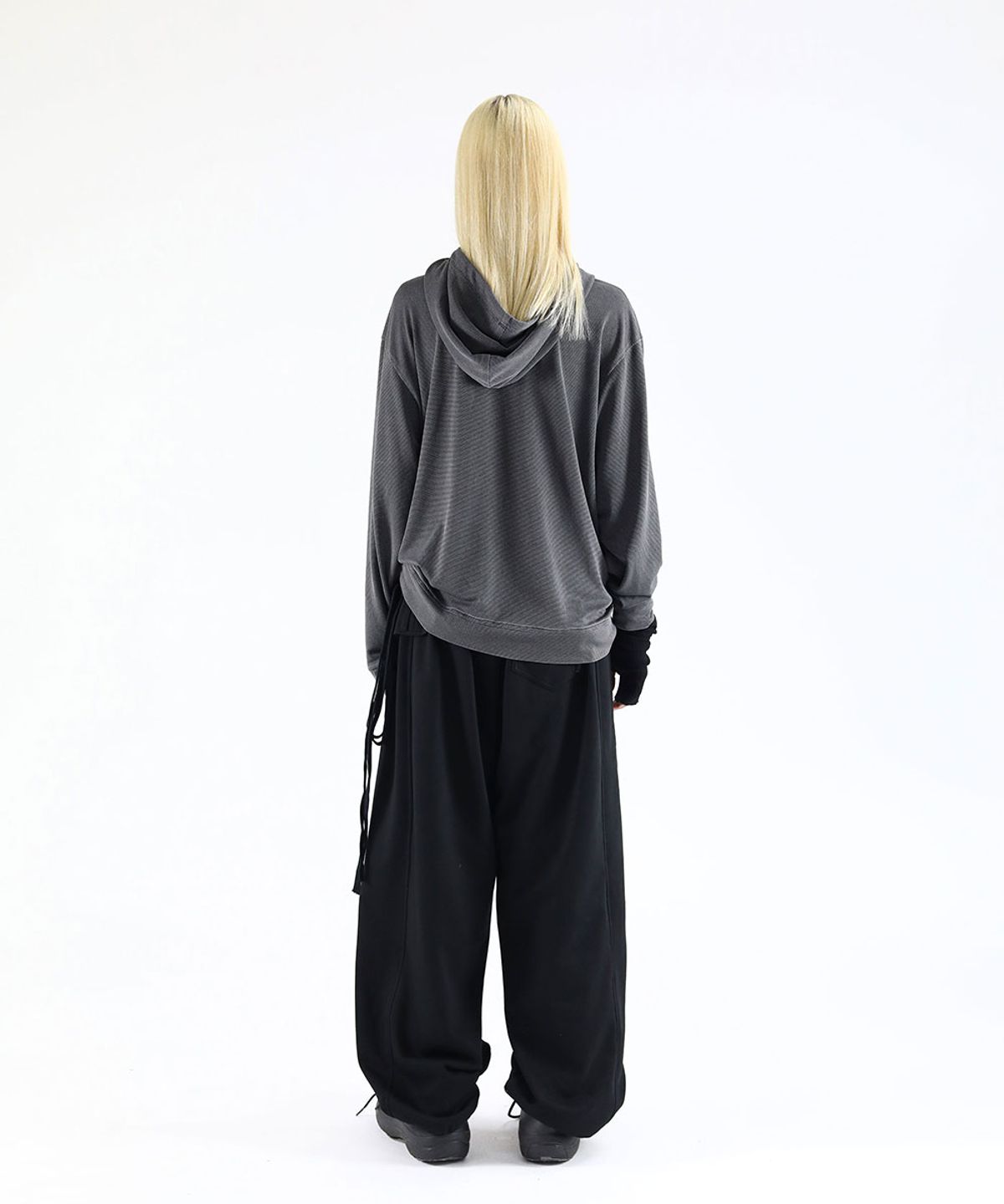 디프런티스(DIFFERENTIS) Layered Track Pants (BK)