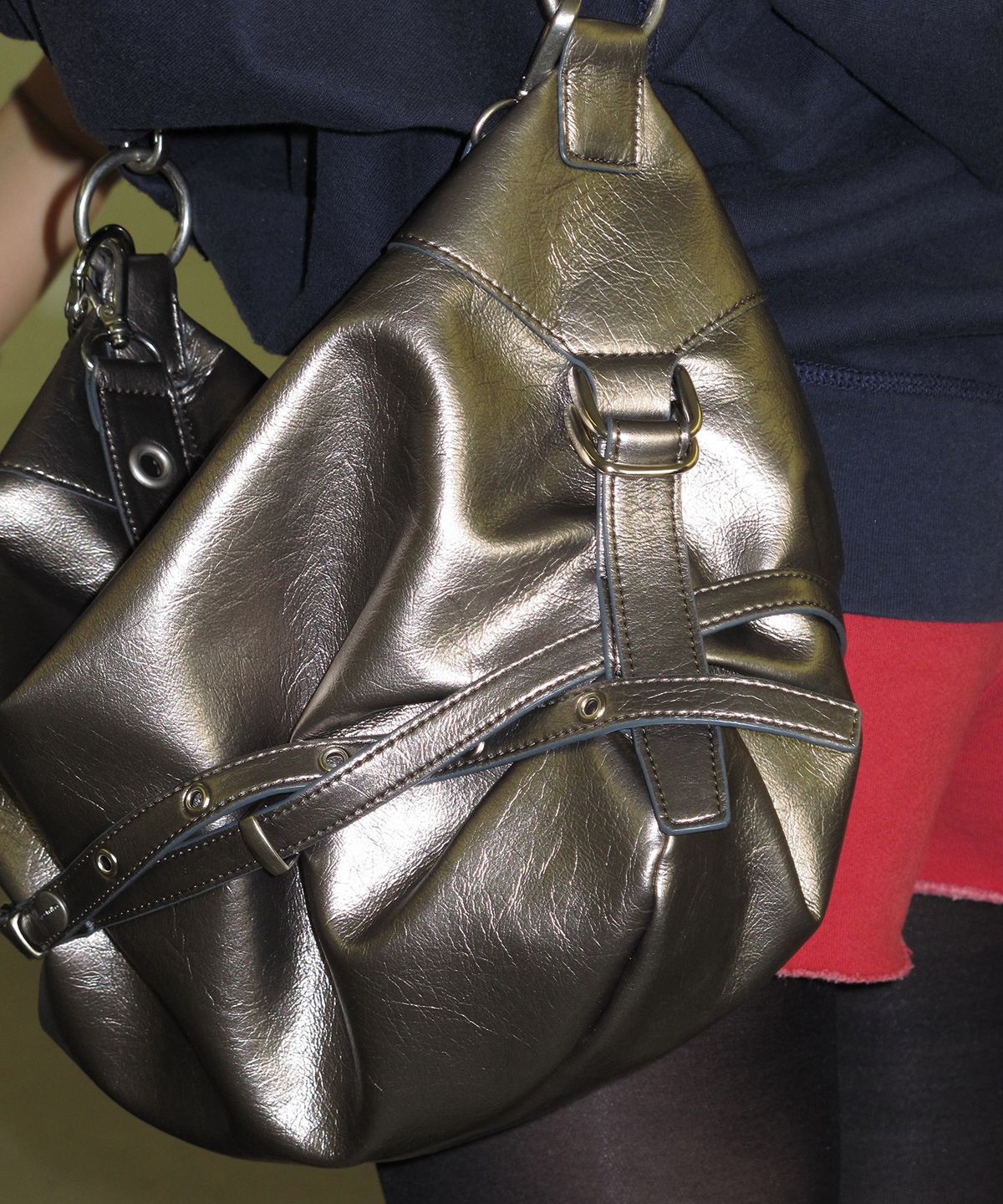 여밈(YEOMIM) slouchy bag (metal)