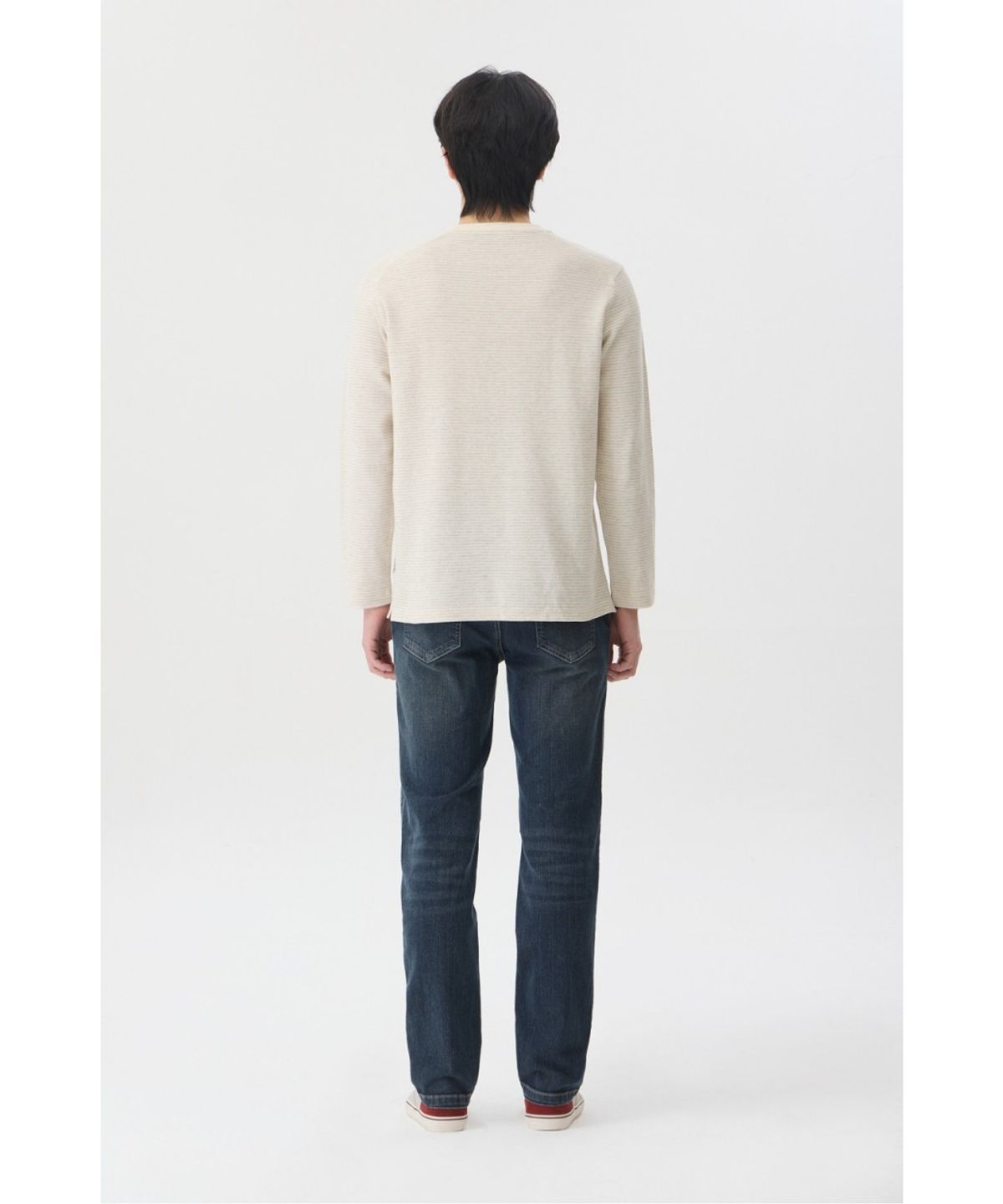 브렌우드(BRENTWOOD) [에센셜스] 스탠다드핏 네이비 데님 BRPDX26171NYX