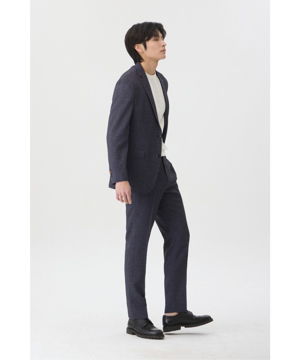 브렌우드(BRENTWOOD) [이지슈트] 워셔블 마이크로 조직 셋업 팬츠 BRPNM26411NYX