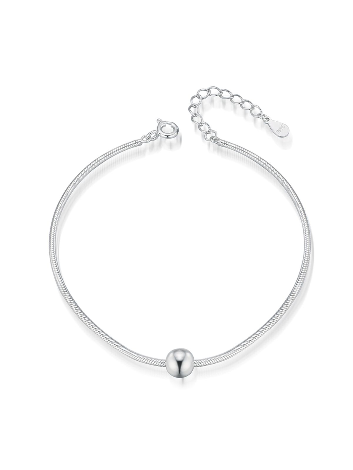 이너프(ENUFF) (silver 925) Dot ball bracelet