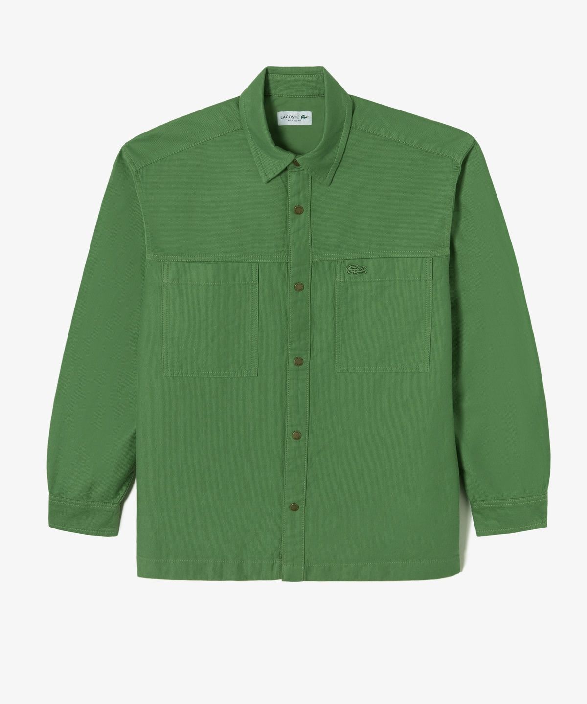 라코스테(LACOSTE) 남성 JP 릴랙스 핏 체스트 포켓 아우터 셔츠 CH9445-56G 02M