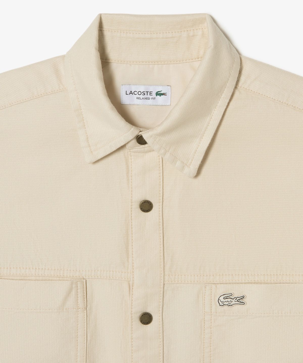 라코스테(LACOSTE) 남성 JP 릴랙스 핏 체스트 포켓 아우터 셔츠 CH9445-56G 056