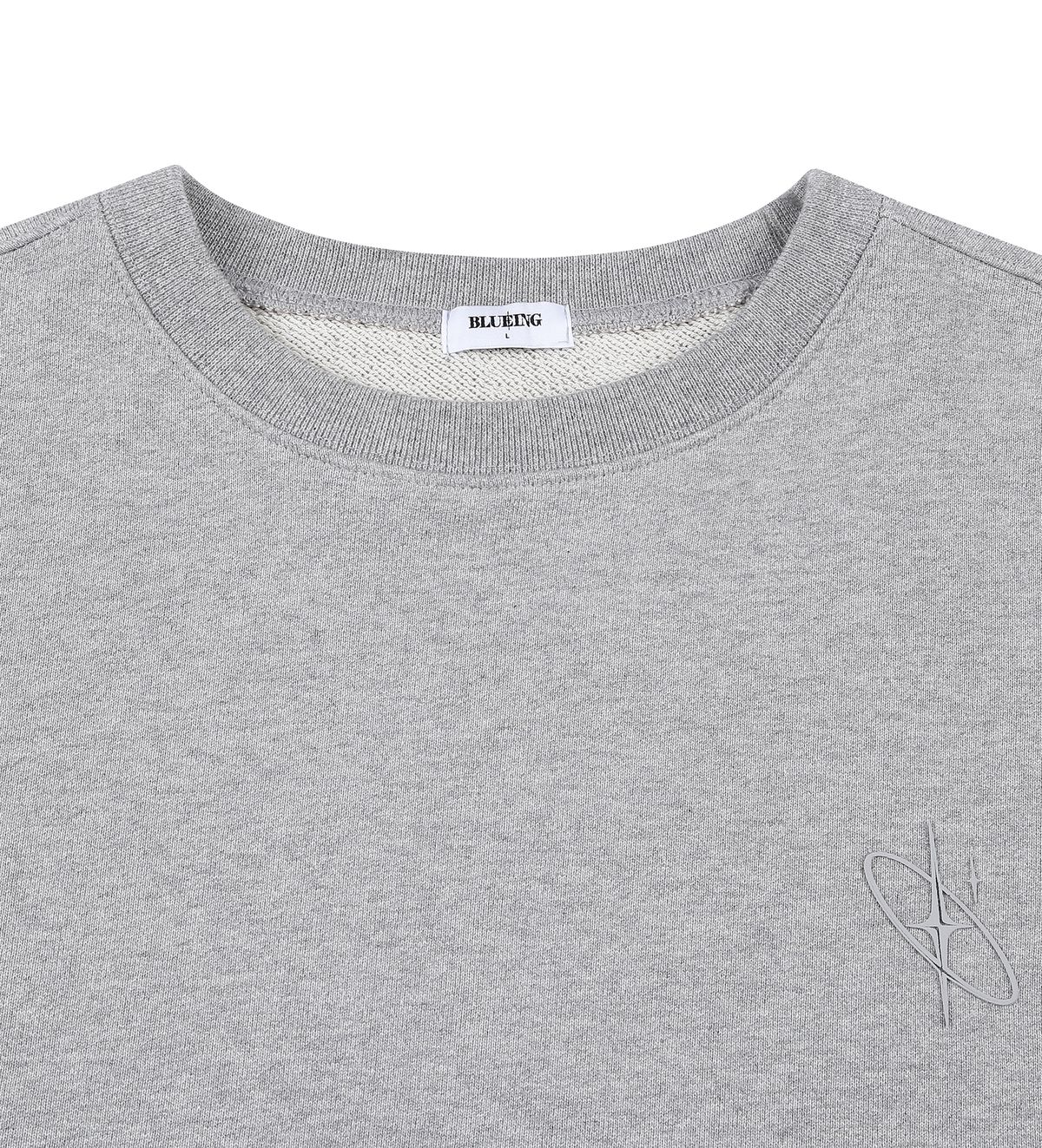 블루잉(BLUEING) SCOTCH SOLID SIMBOL SWEATSHIRT