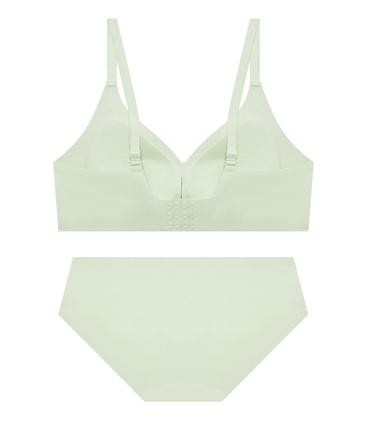 코데즈컴바인 이너웨어(CODES COMBINE INNERWEAR) 파워볼륨 심리스 노와이어 브라팬티 세트_라이트민트