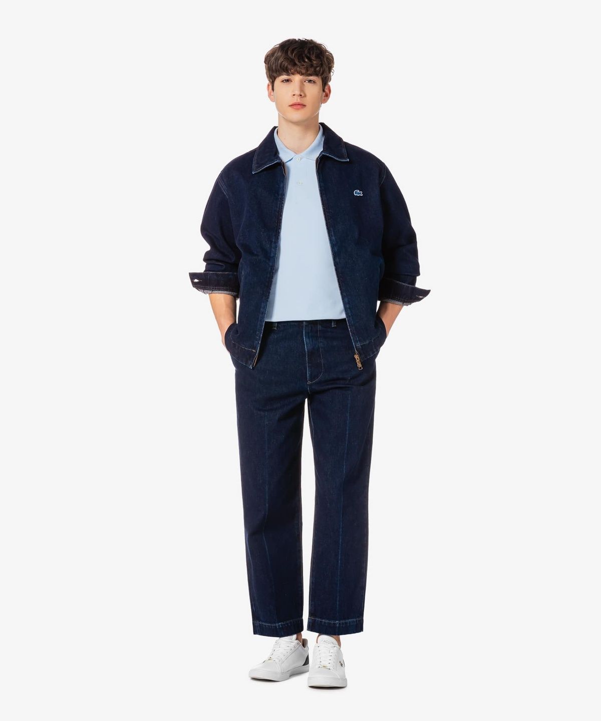 라코스테(LACOSTE) 남성 JP 릴렉스 핏 데님 팬츠 HH9449-56G 3GF