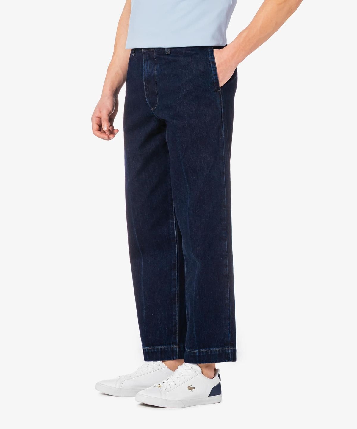 라코스테(LACOSTE) 남성 JP 릴렉스 핏 데님 팬츠 HH9449-56G 3GF