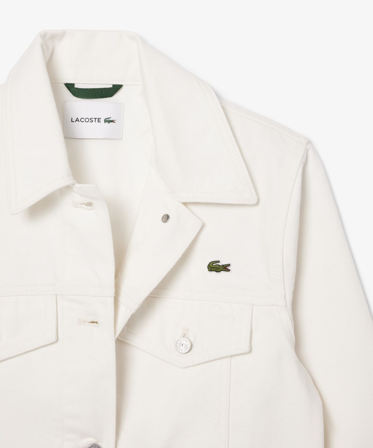 라코스테(LACOSTE) 여성 데님 트러커 자켓 BF6813-56G 001