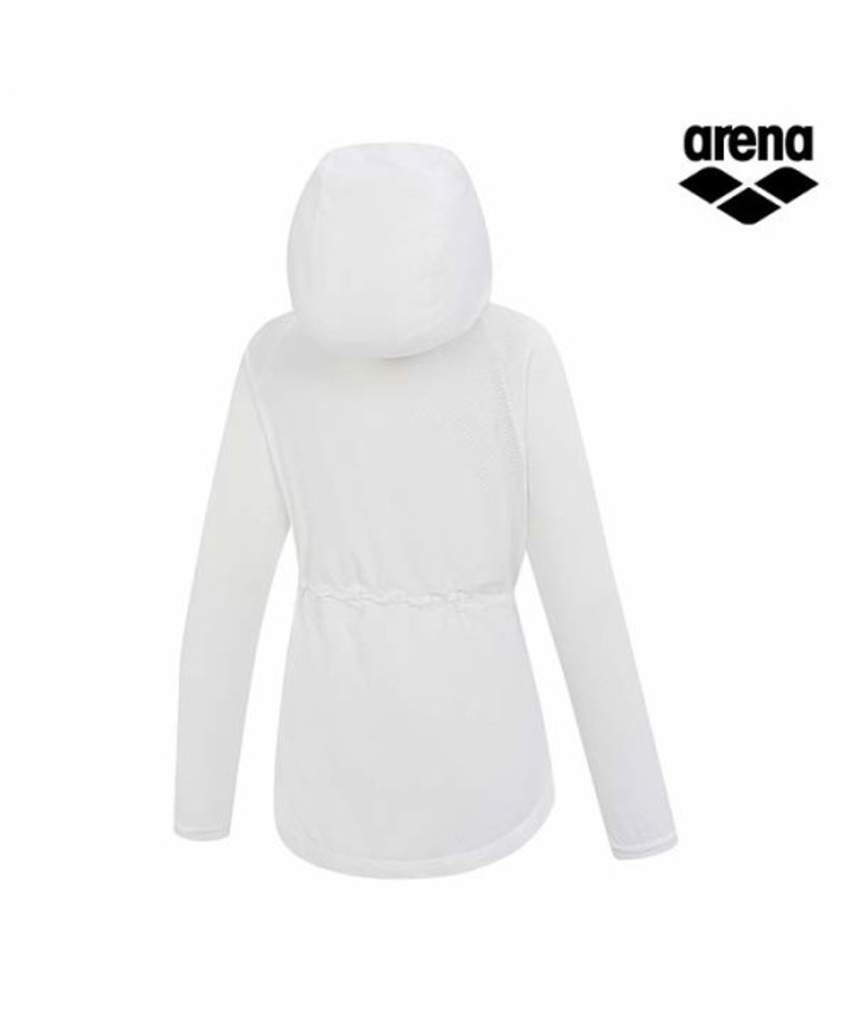 아레나(ARENA) 코어 집업 롱커버업 A6BL1QR42WHT