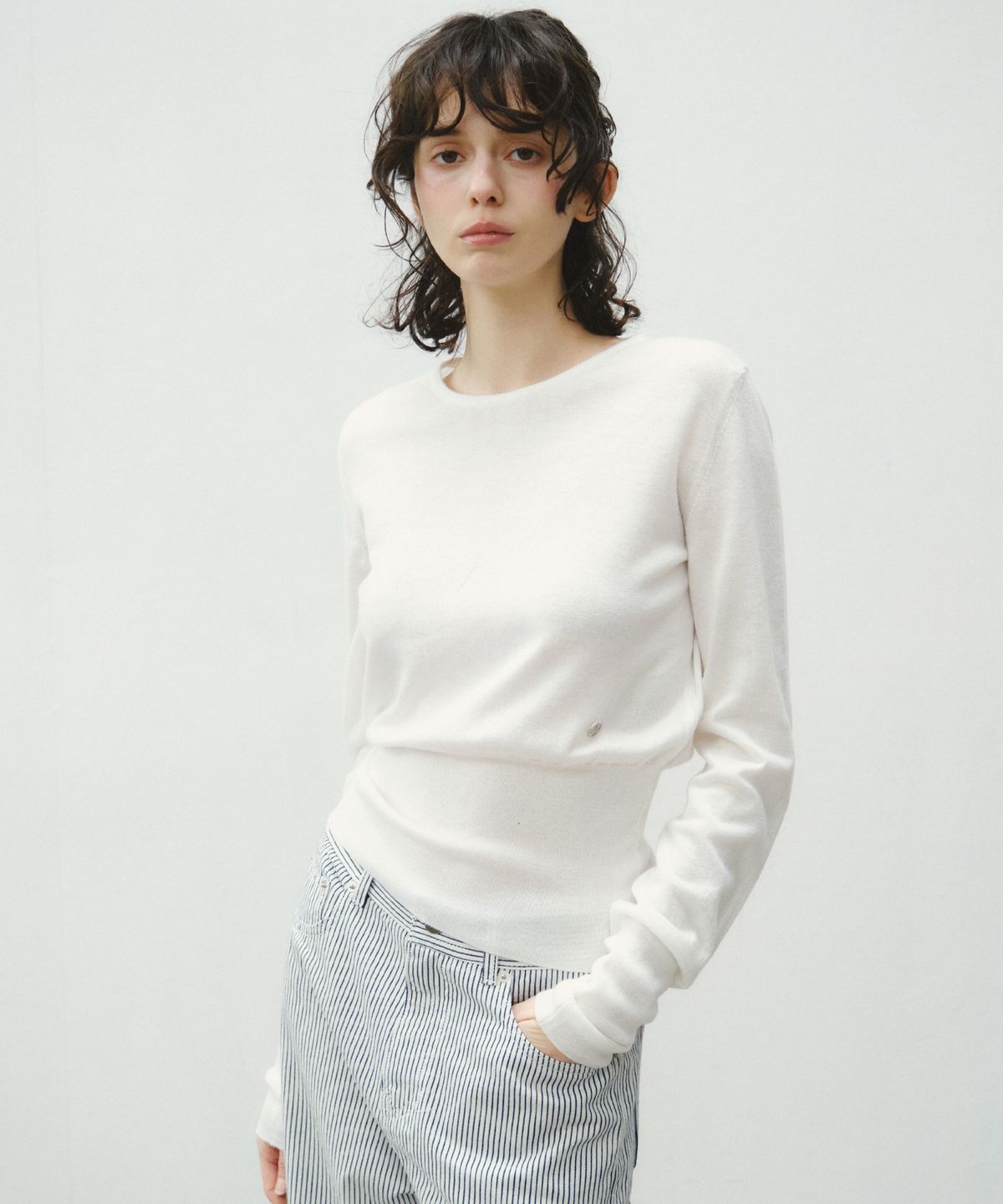 씨타(CITTA) Essential Wide Rib Crewneck Knit_CTK256(3color)