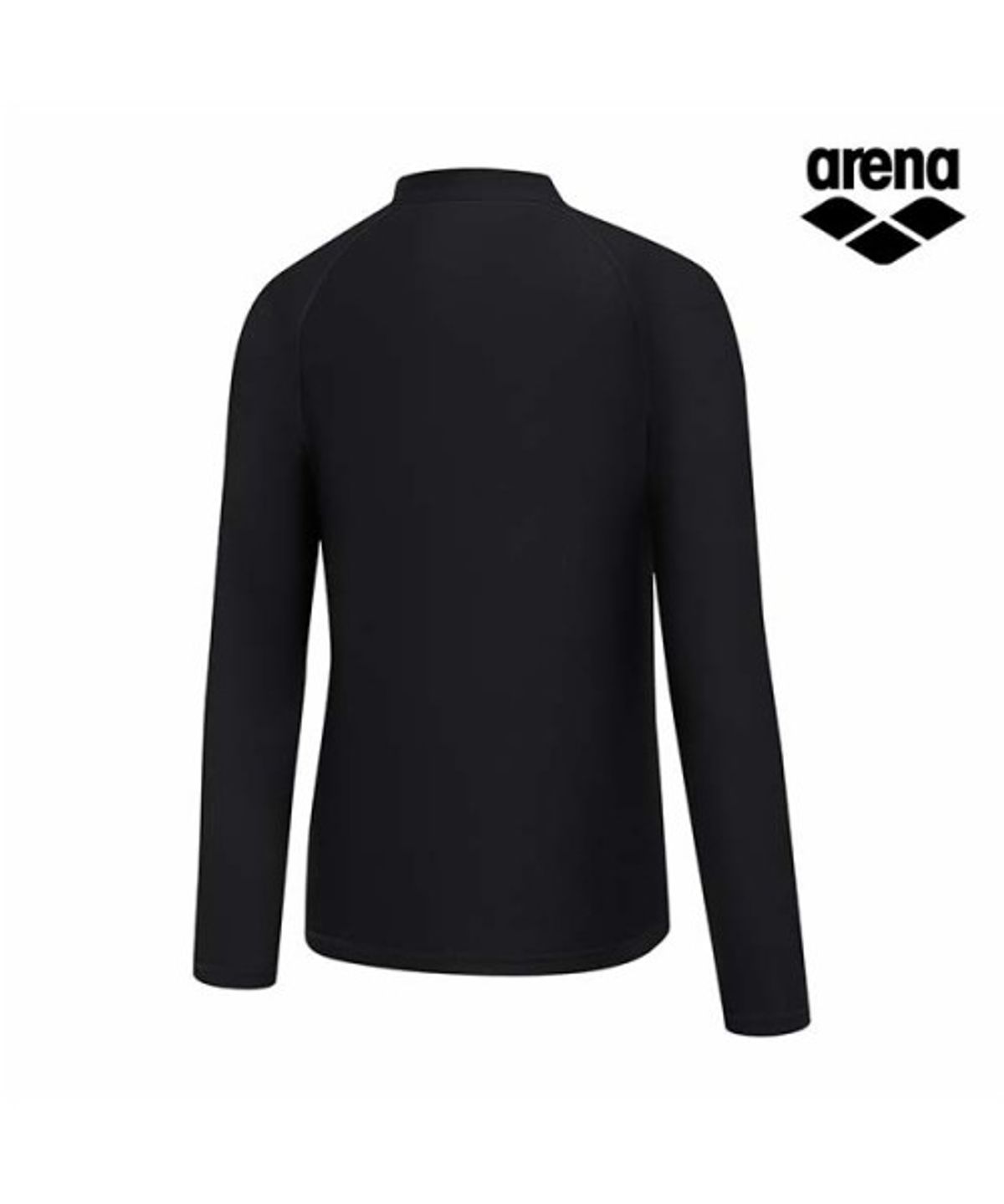 아레나(ARENA) 코어 남성 레귤러핏 집업 래쉬가드 A6BM1RR41BLK