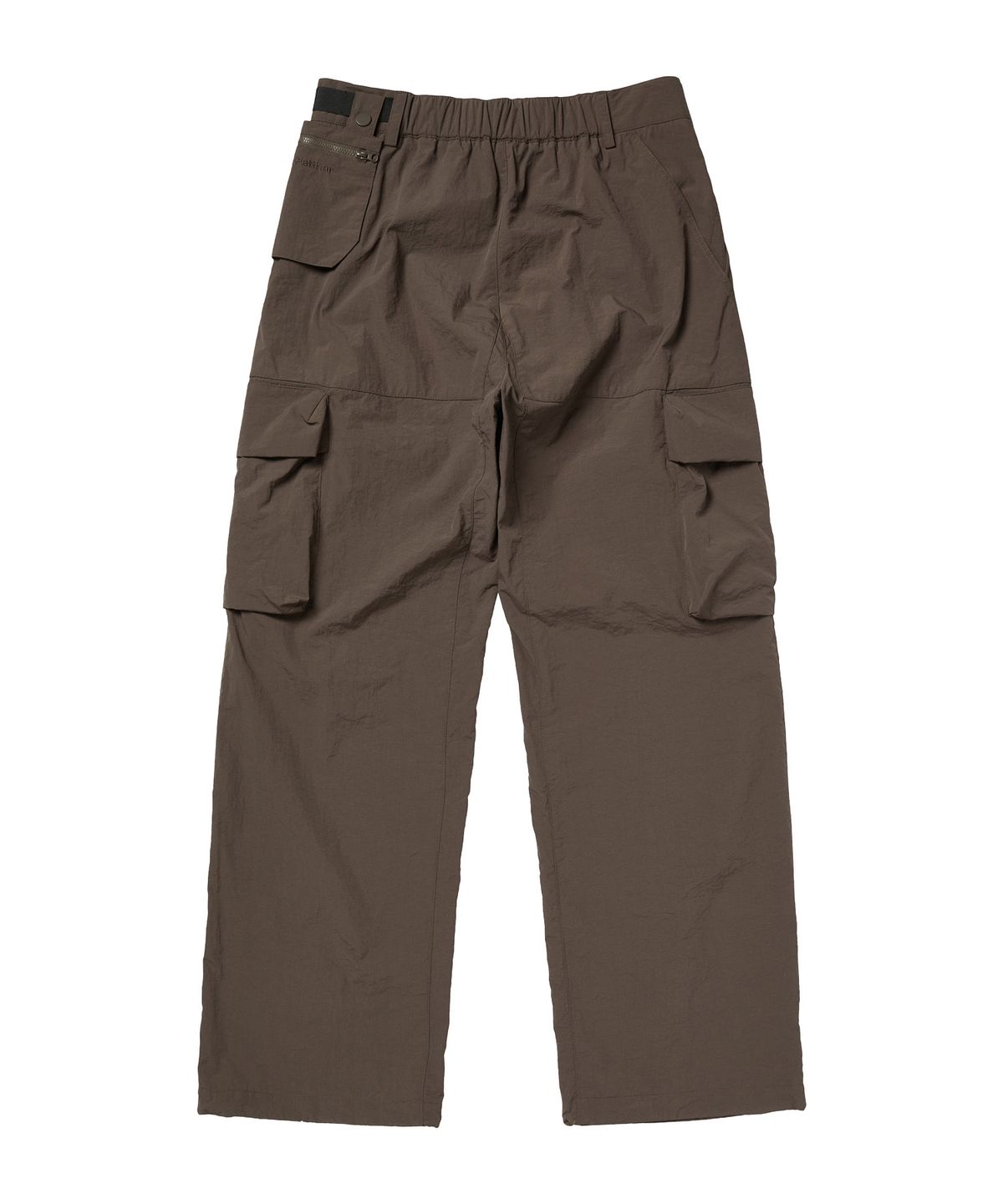 칼라파타르(KALAPATTHAR) UTILITY NYLON RIPSTOP SEMI-WIDE PANTS - BROWN