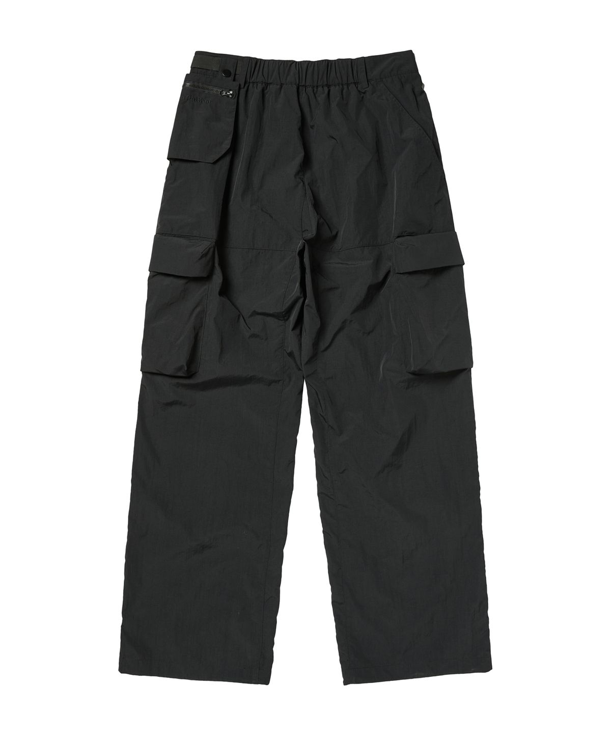칼라파타르(KALAPATTHAR) UTILITY NYLON RIPSTOP SEMI-WIDE PANTS - BLACK