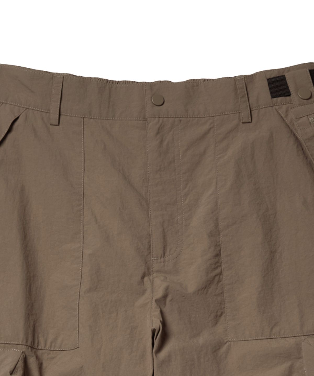 칼라파타르(KALAPATTHAR) UTILITY NYLON RIPSTOP SEMI-WIDE PANTS - BEIGE