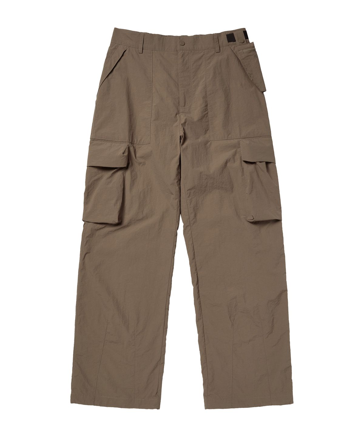 칼라파타르(KALAPATTHAR) UTILITY NYLON RIPSTOP SEMI-WIDE PANTS - BEIGE