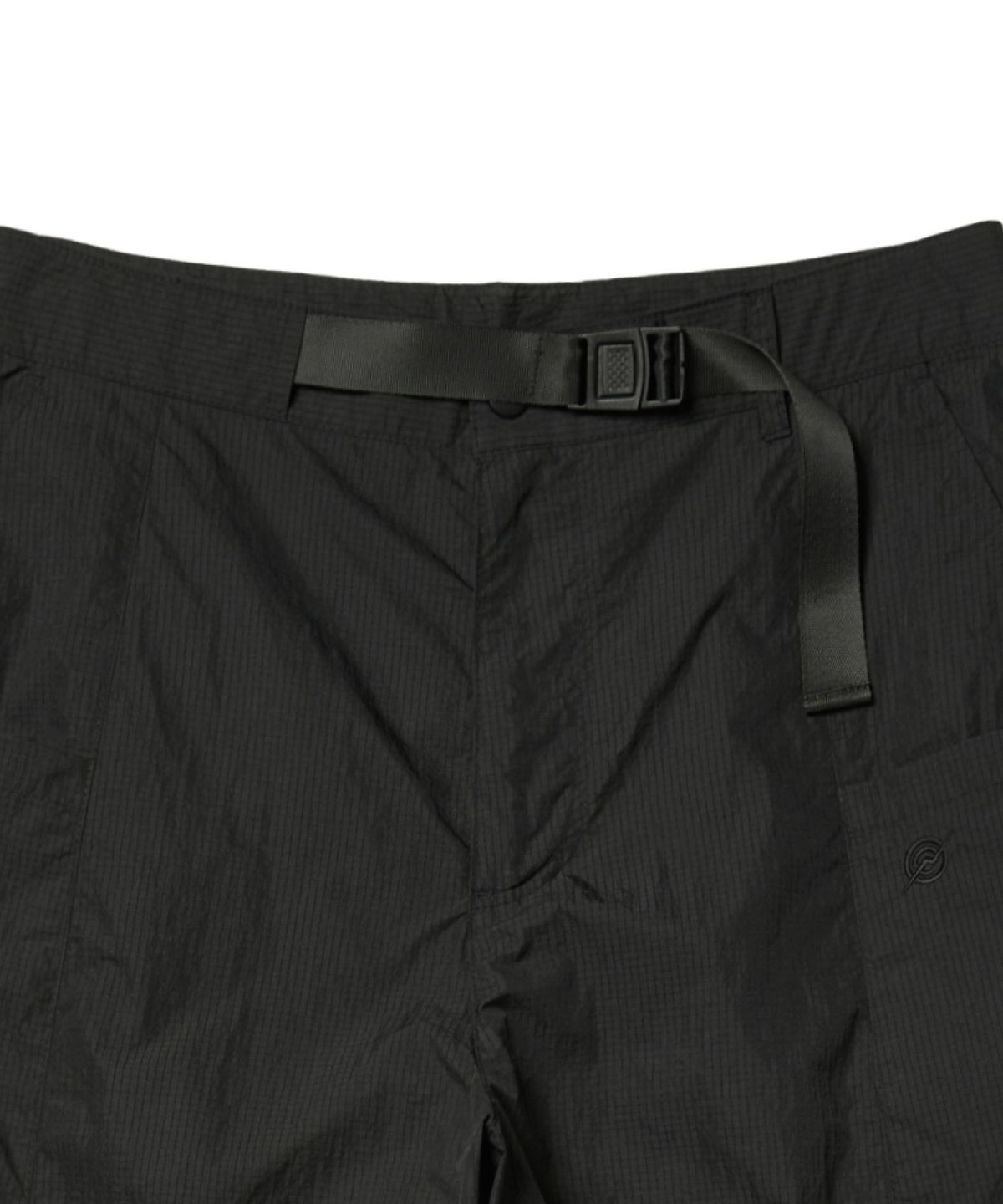 칼라파타르(KALAPATTHAR) EASY WIDE NYLON RIPSTOP PANTS - BLACK