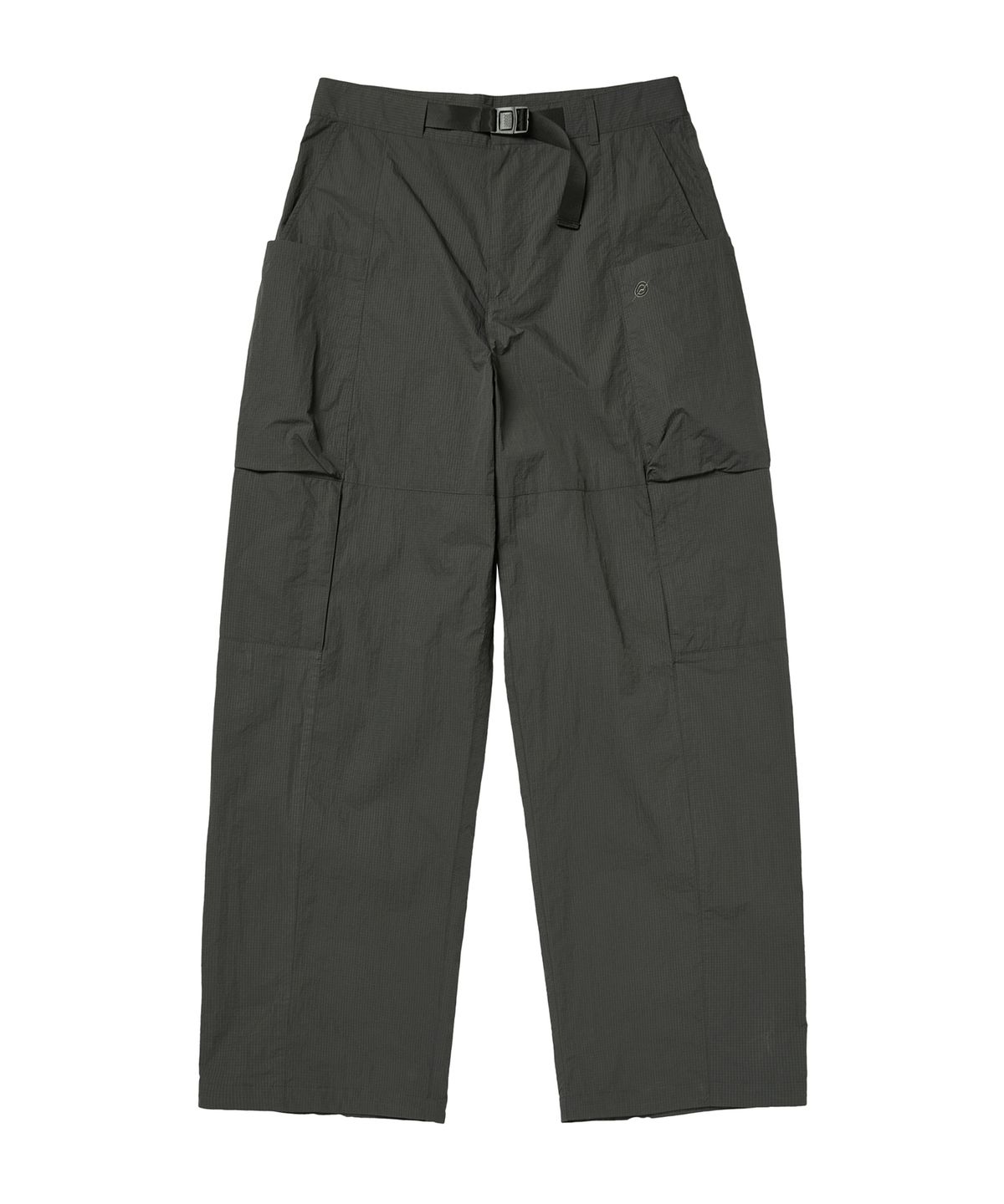 칼라파타르(KALAPATTHAR) EASY WIDE NYLON RIPSTOP PANTS - CHARCOAL