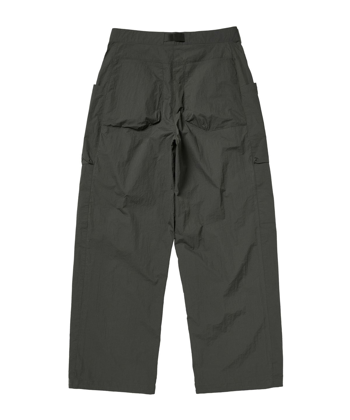 칼라파타르(KALAPATTHAR) EASY WIDE NYLON RIPSTOP PANTS - CHARCOAL